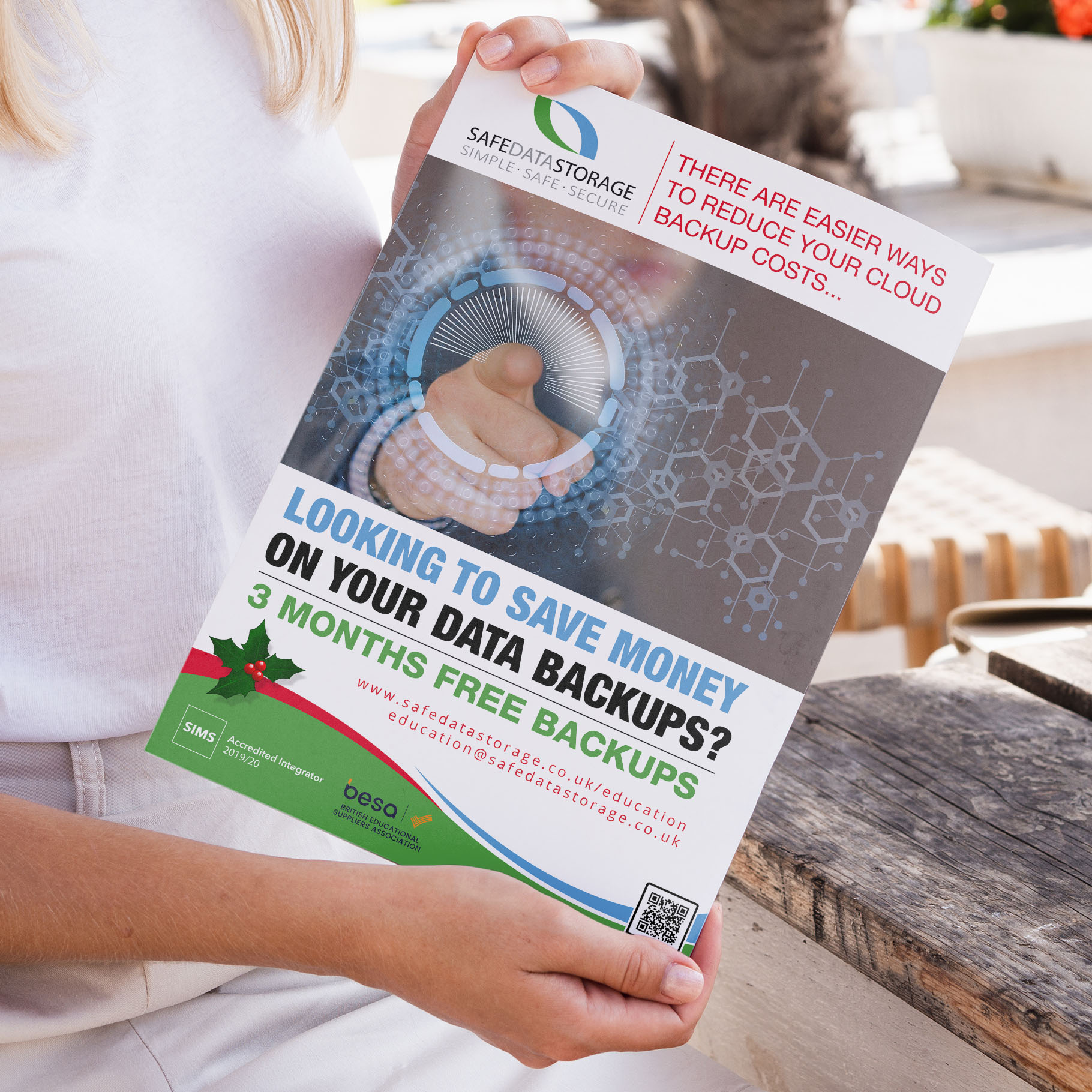 Advertisement Design by wolfwud for Safe Data Storage Ltd | Design #23268192