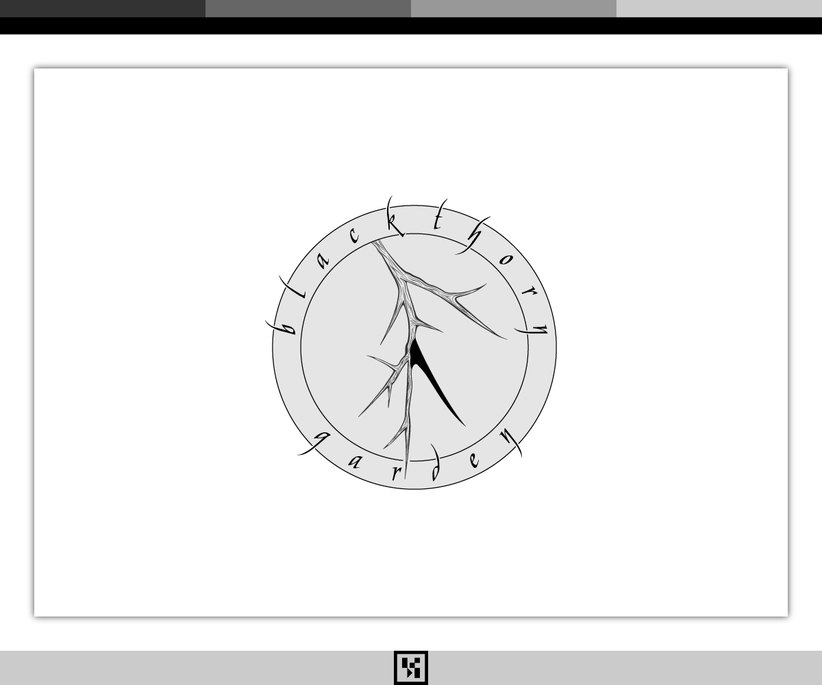 Logo-Design von BT Designs für Black Thorn Garden | Design #23301174