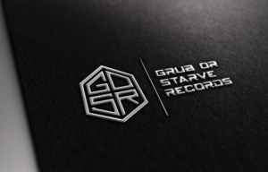 GRUB OR STARVE RECORDS | Logo Design by GoodTimes$$$