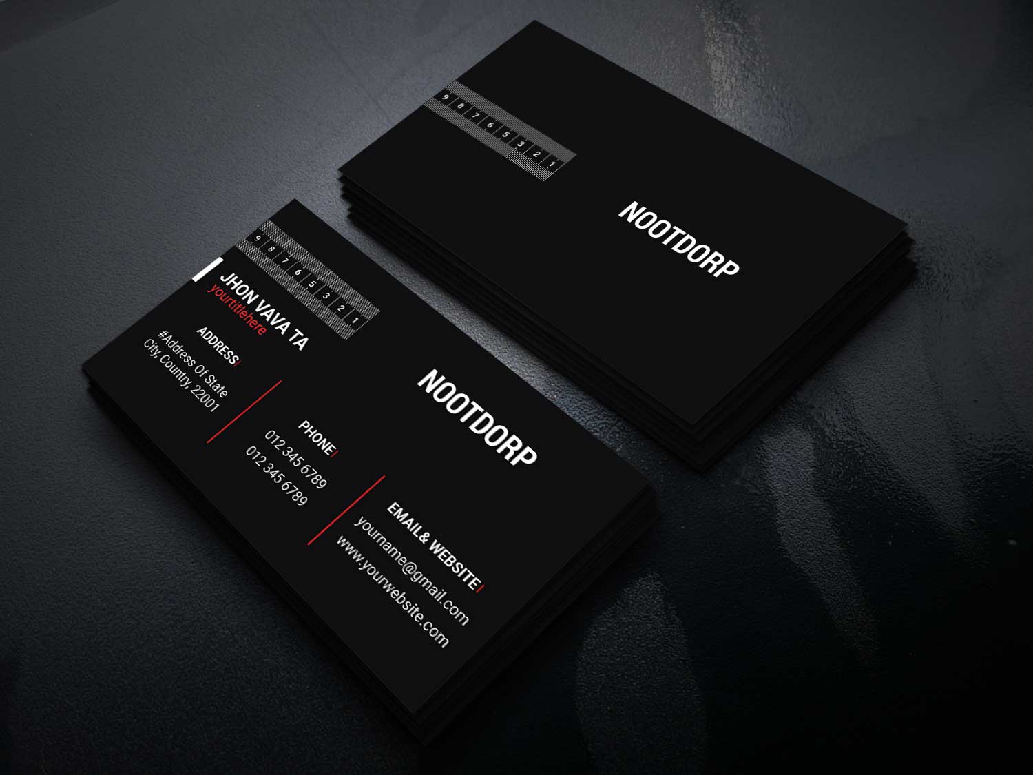 Business Card Design by Design_Point for nodify e.U. | Design #23277411