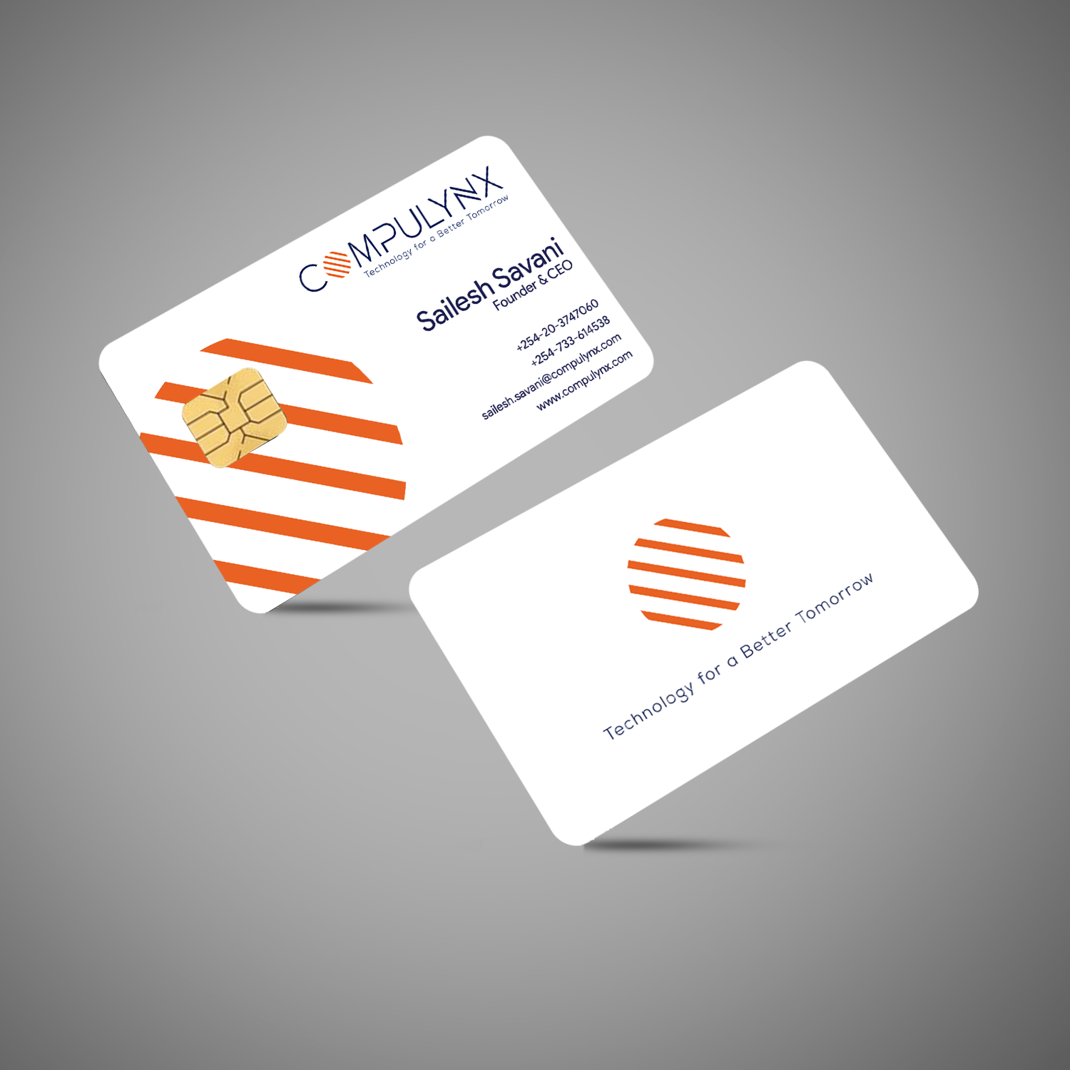 Business Card Design by Moustache-Graphics for COMPULYNX LTD | Design #23273797