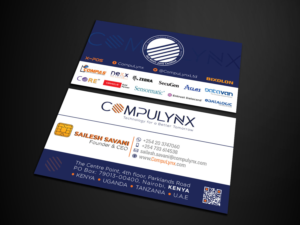Business Card Design by Verified artistry (Design garden) for COMPULYNX LTD | Design: #23276710