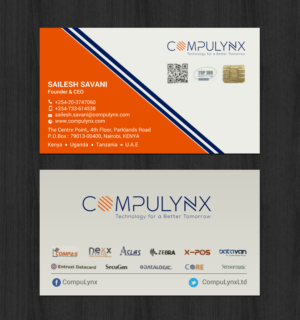 Business Card Design by chandrayaan.creative for COMPULYNX LTD | Design: #23278365