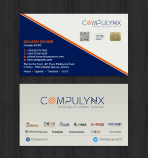Business Card Design by chandrayaan.creative for COMPULYNX LTD | Design: #23278366