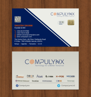 Business Card Design by chandrayaan.creative for COMPULYNX LTD | Design: #23278368