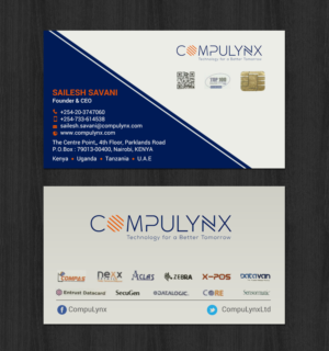 Business Card Design by chandrayaan.creative for COMPULYNX LTD | Design: #23278374
