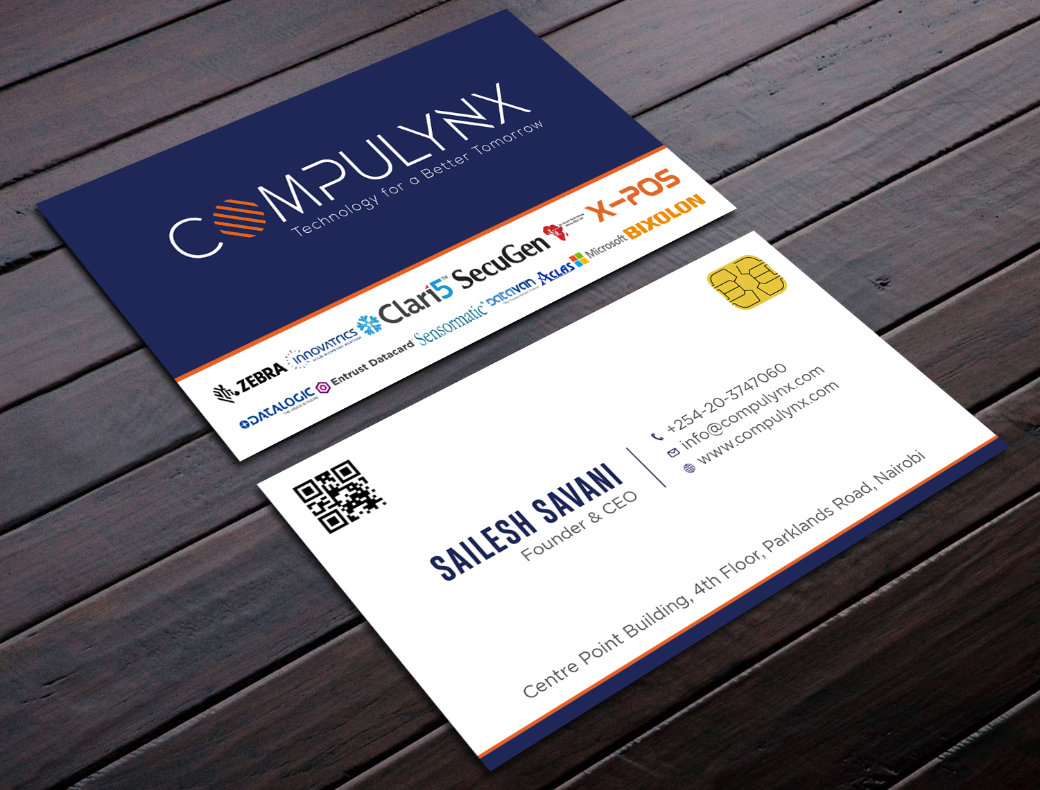 Design de Carte de Visite par Tripti Ranjan Gain pour COMPULYNX LTD | Design #23283764