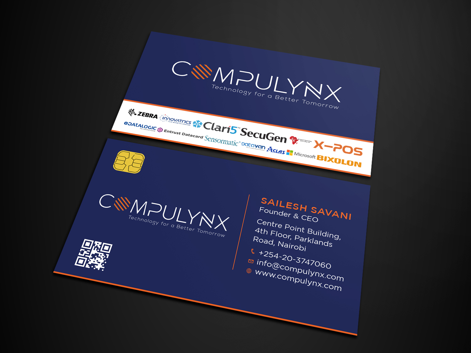Business Card Design by Tripti Ranjan Gain for COMPULYNX LTD | Design #23283770