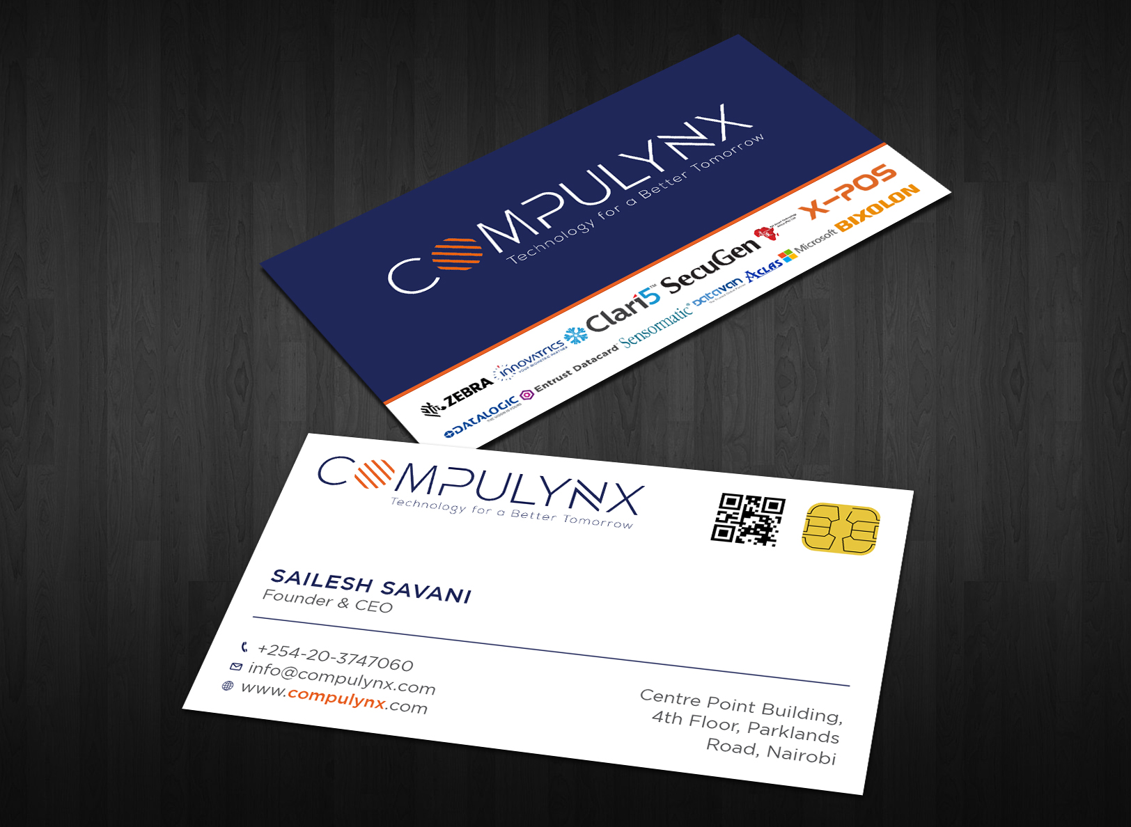 Design de Carte de Visite par Tripti Ranjan Gain pour COMPULYNX LTD | Design #23283773