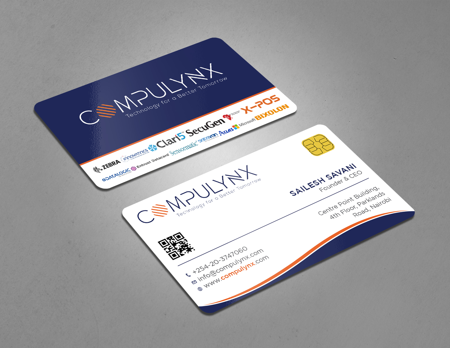 Design de Carte de Visite par Tripti Ranjan Gain pour COMPULYNX LTD | Design #23283774