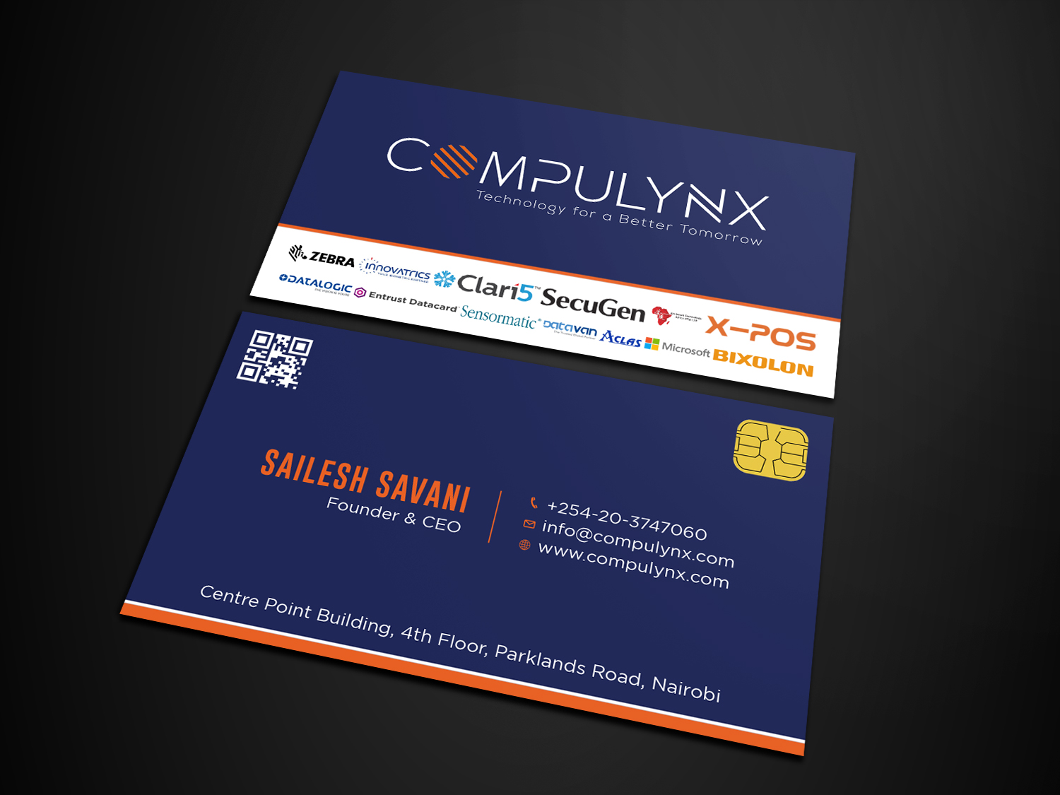 Business Card Design by Tripti Ranjan Gain for COMPULYNX LTD | Design #23283781