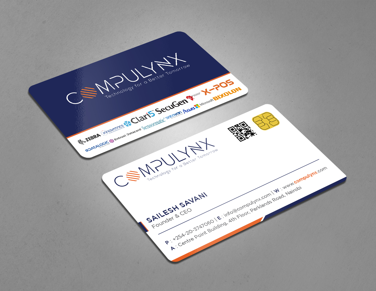 Visitenkarten-Design von Tripti Ranjan Gain für COMPULYNX LTD | Design #23283785