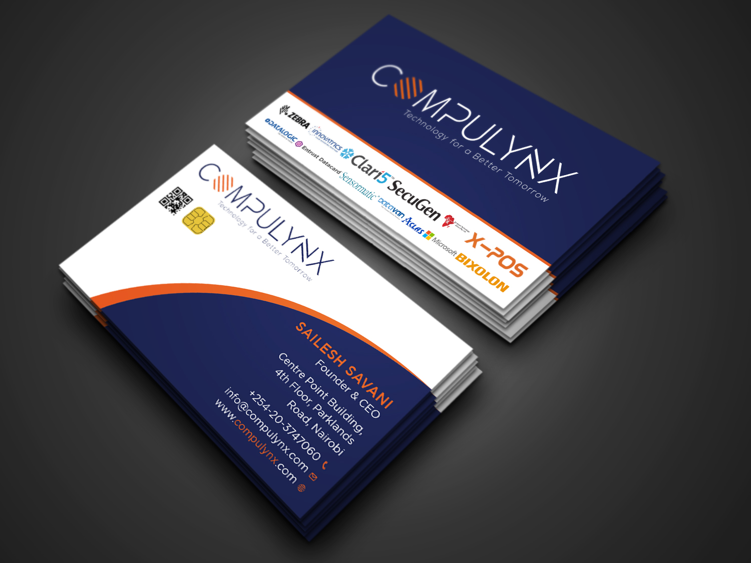 Visitenkarten-Design von Tripti Ranjan Gain für COMPULYNX LTD | Design #23283789