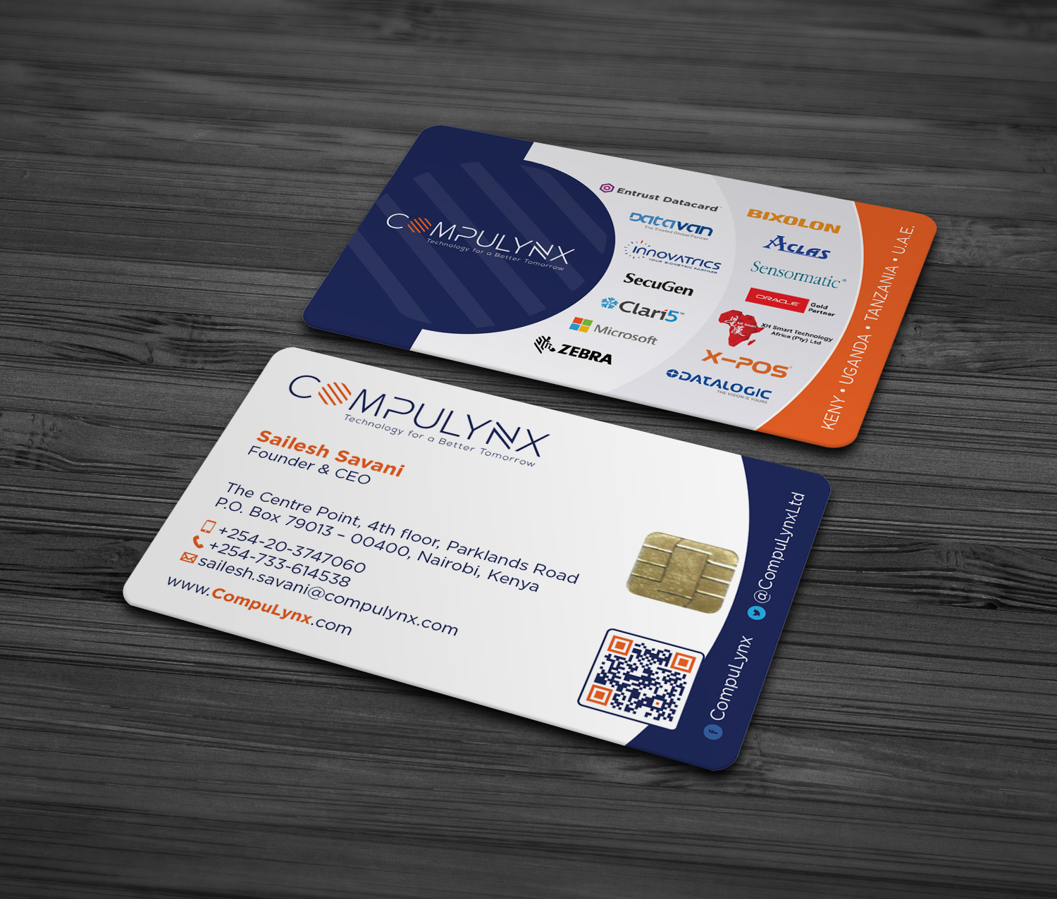 Business Card Design by MDesign for COMPULYNX LTD | Design #23277210
