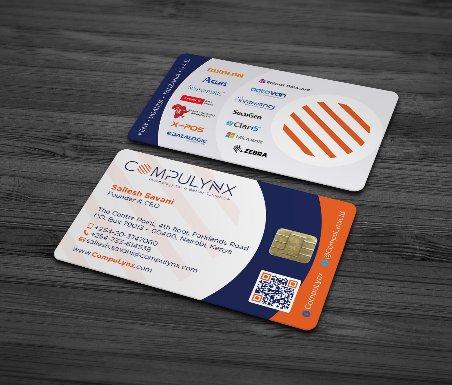 Business Card Design by MDesign for COMPULYNX LTD | Design #23277846
