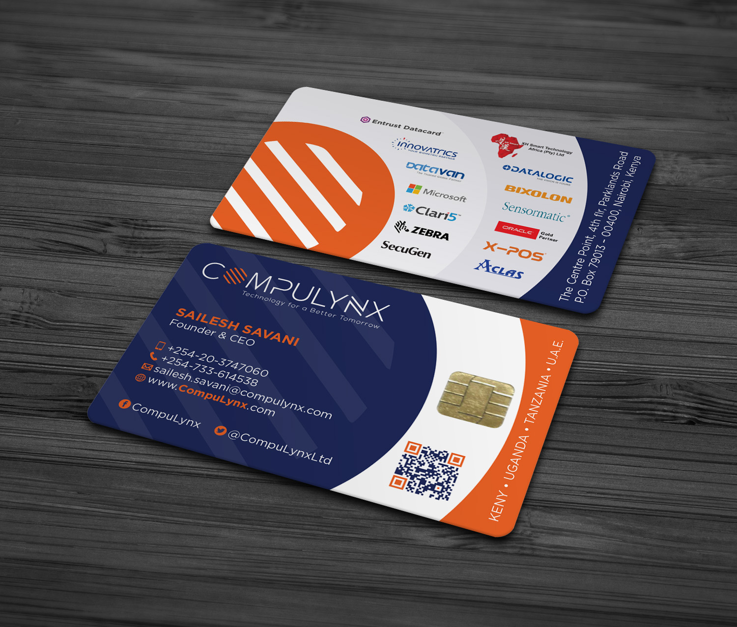 Design de Carte de Visite par MDesign pour COMPULYNX LTD | Design #23290211