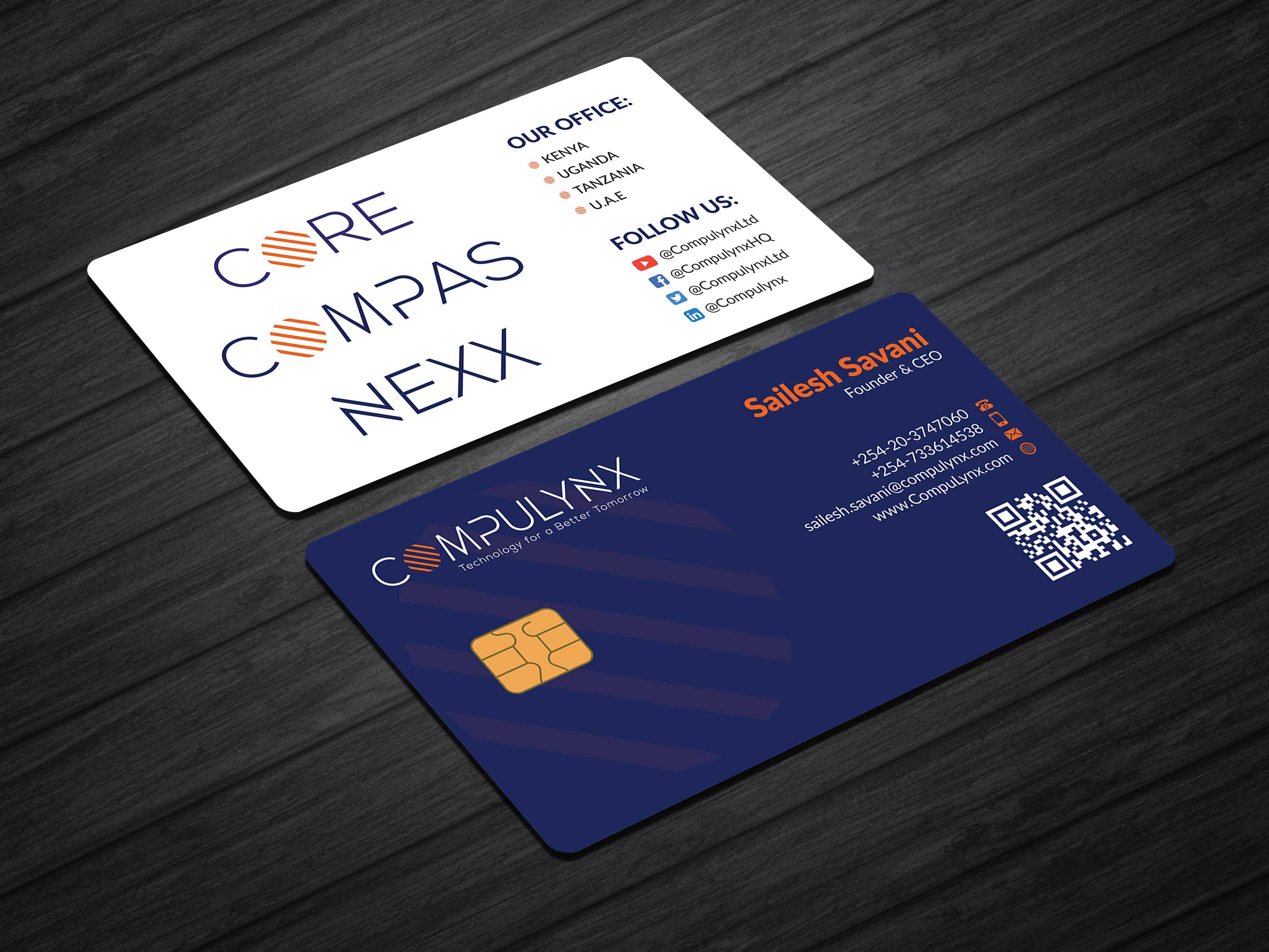 Design de Carte de Visite par Musa. A pour COMPULYNX LTD | Design #23375822