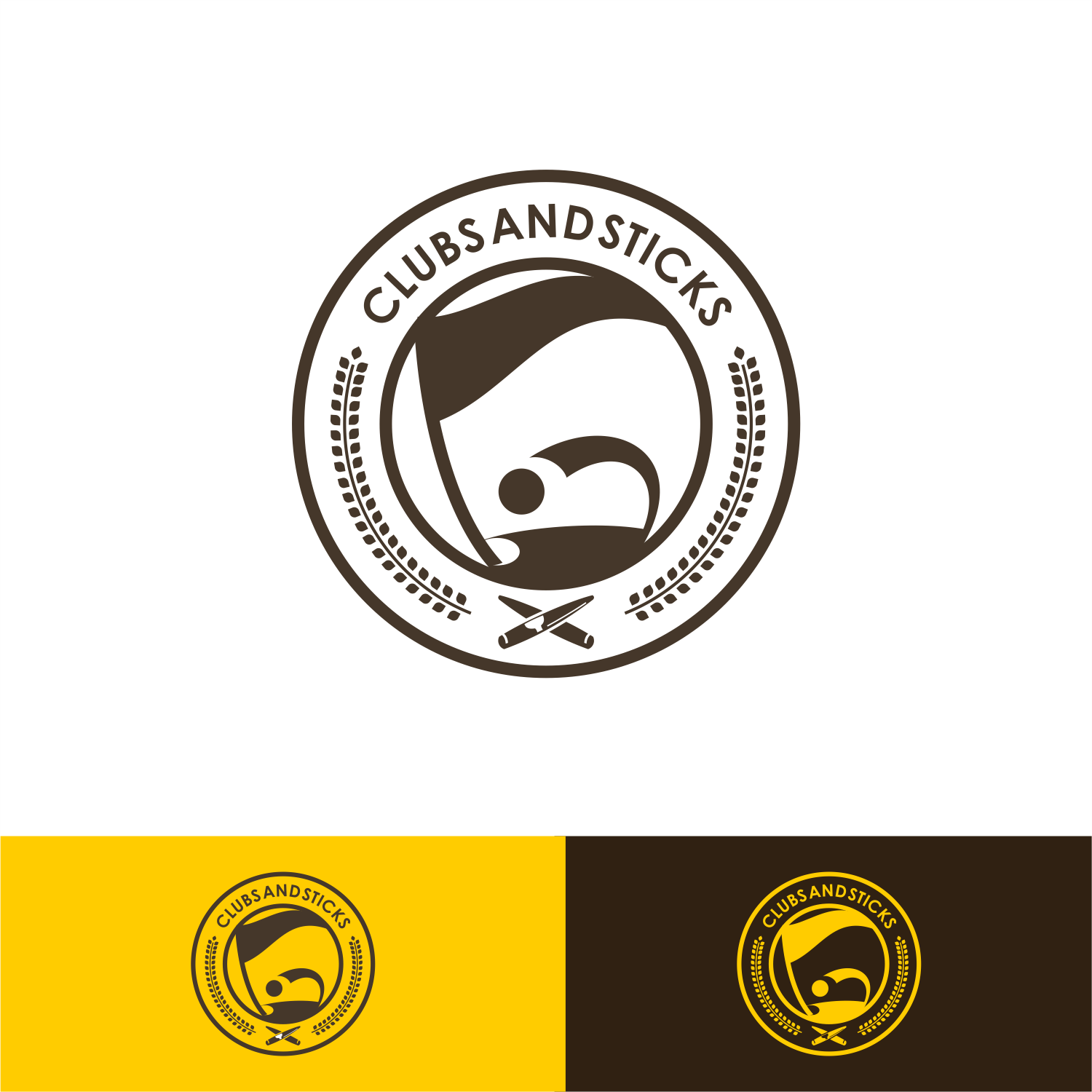 Design de Logo par ThiagoB pour Clubs and Sticks  | Design #23273931