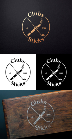 Clubs and Sticks | Logo Design by H-H Arts