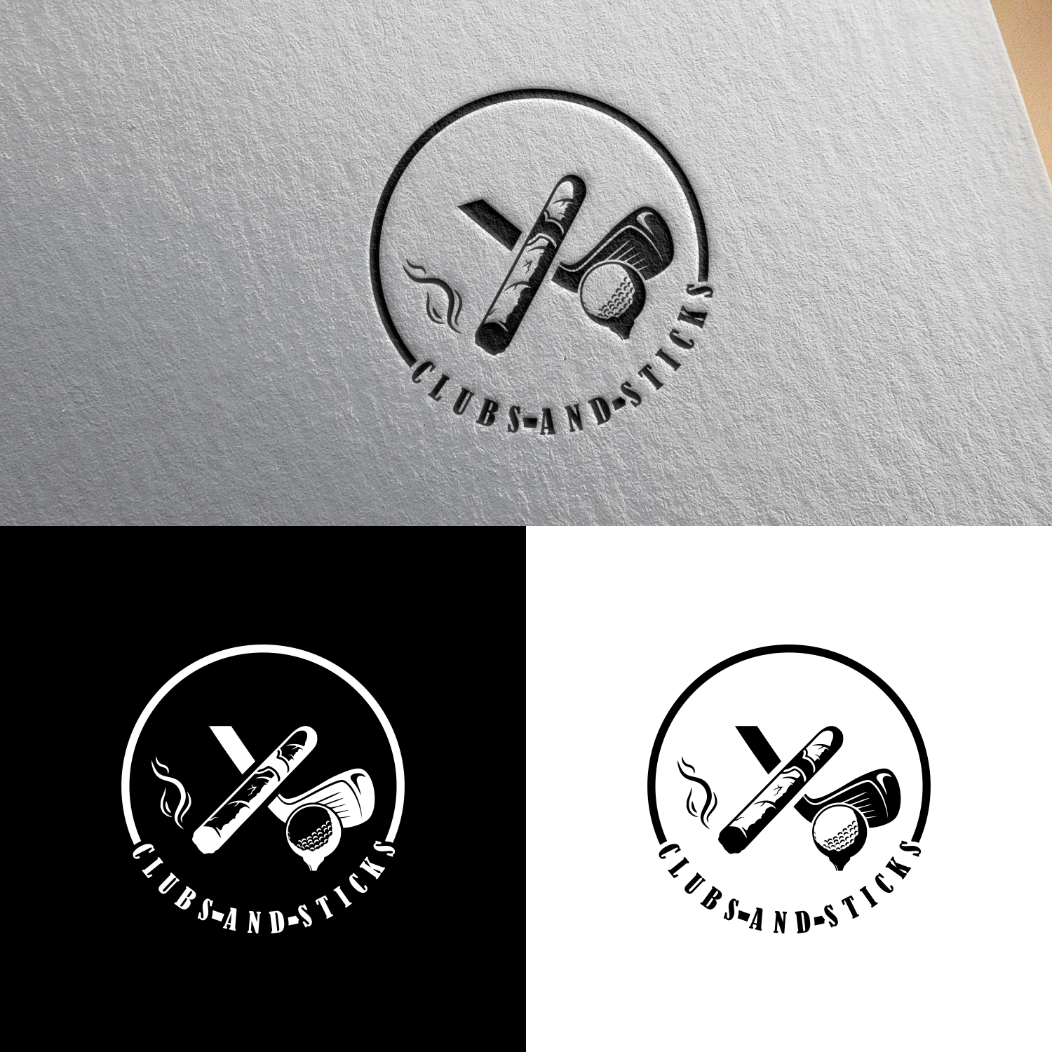 Logo Design by pendekar for Clubs and Sticks  | Design: #23273781