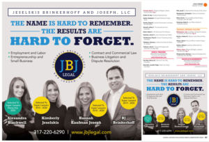 Create Print Ad for Stylish, Bold, and Entrepreneurial Law Firm  | Print-Design von elenaivanova