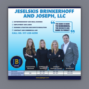 Create Print Ad for Stylish, Bold, and Entrepreneurial Law Firm  | Print-Design von paulkanjosh