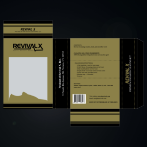 Premium sneaker cleaning kit Packaging Design  | Diseño de Empaque por Nadz10
