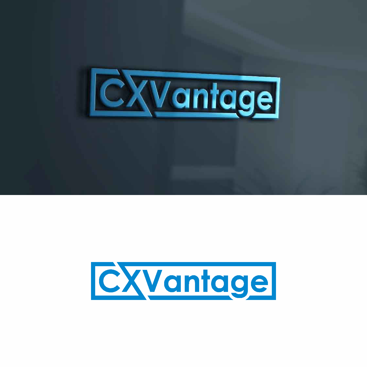Logo Design by saher khan 2 for CX Vantage | Design #23284014