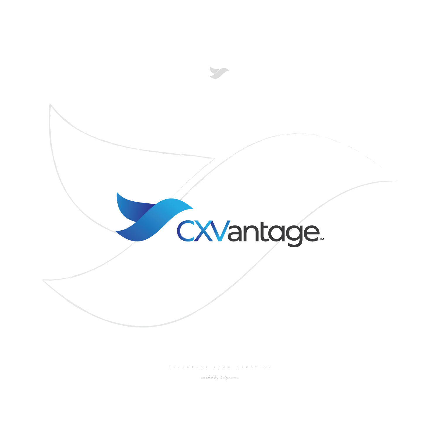 Logo Design by kacimo for CX Vantage | Design #23282177