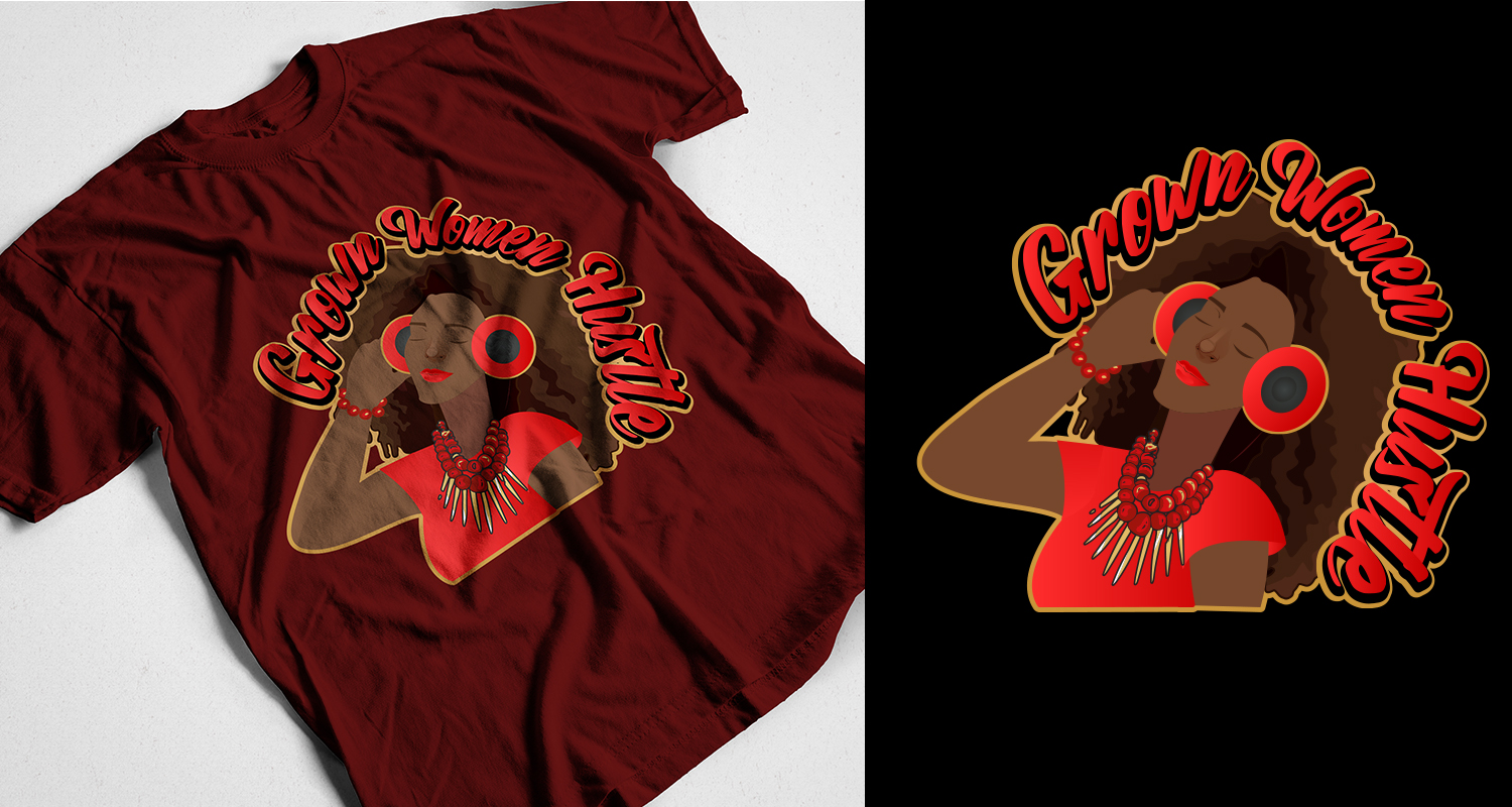 T-shirt Design by Blue - Design for this project | Design: #23298624
