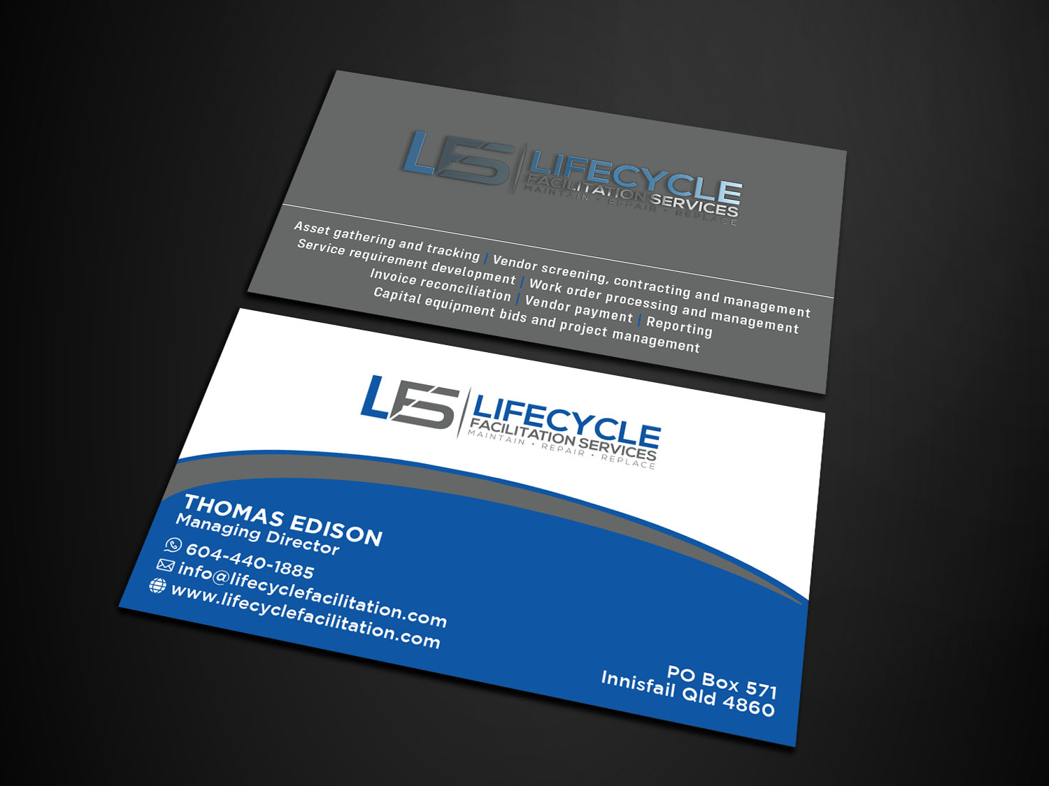 Business Card Design by Verified artistry (Design garden) for this project | Design #23285562