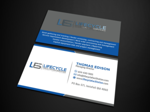 Business Card Design by Verified artistry (Design garden) for this project | Design: #23285569