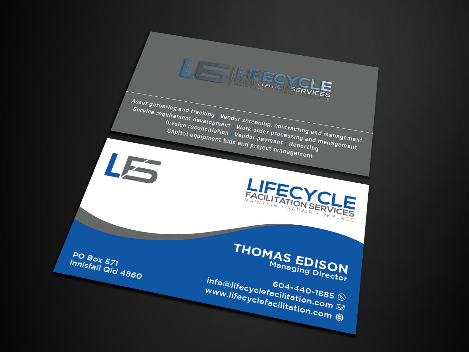 Business Card Design by Verified artistry for this project | Design #23285571