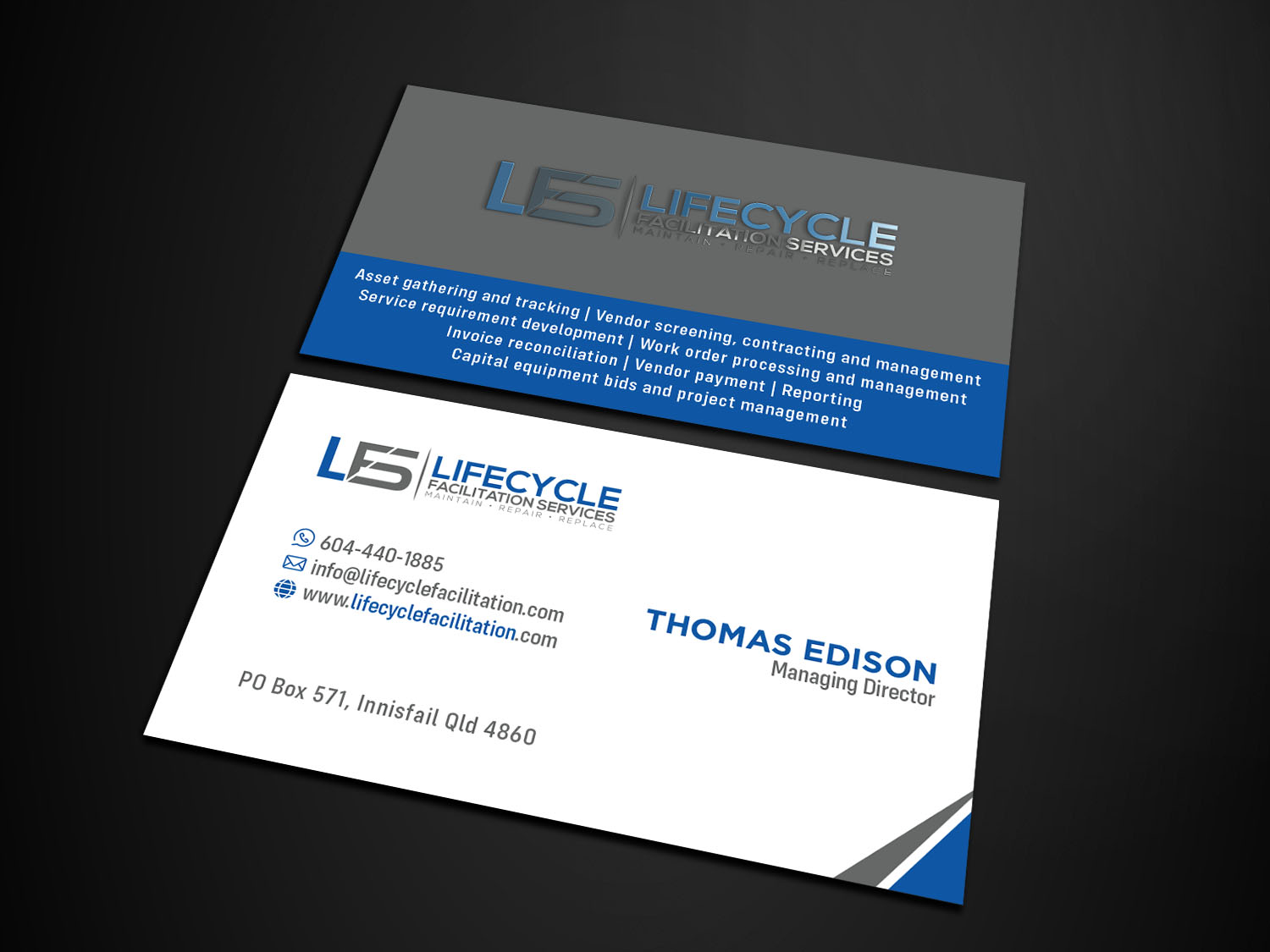 Business Card Design by Verified artistry (Design garden) for this project | Design #23285576