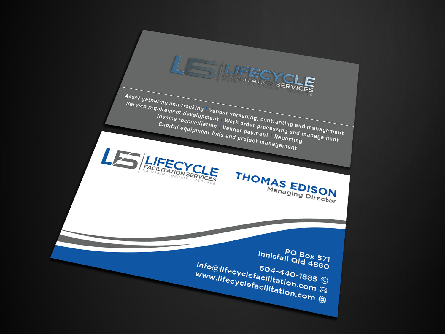 Business Card Design by Verified artistry (Design garden) for this project | Design #23285577