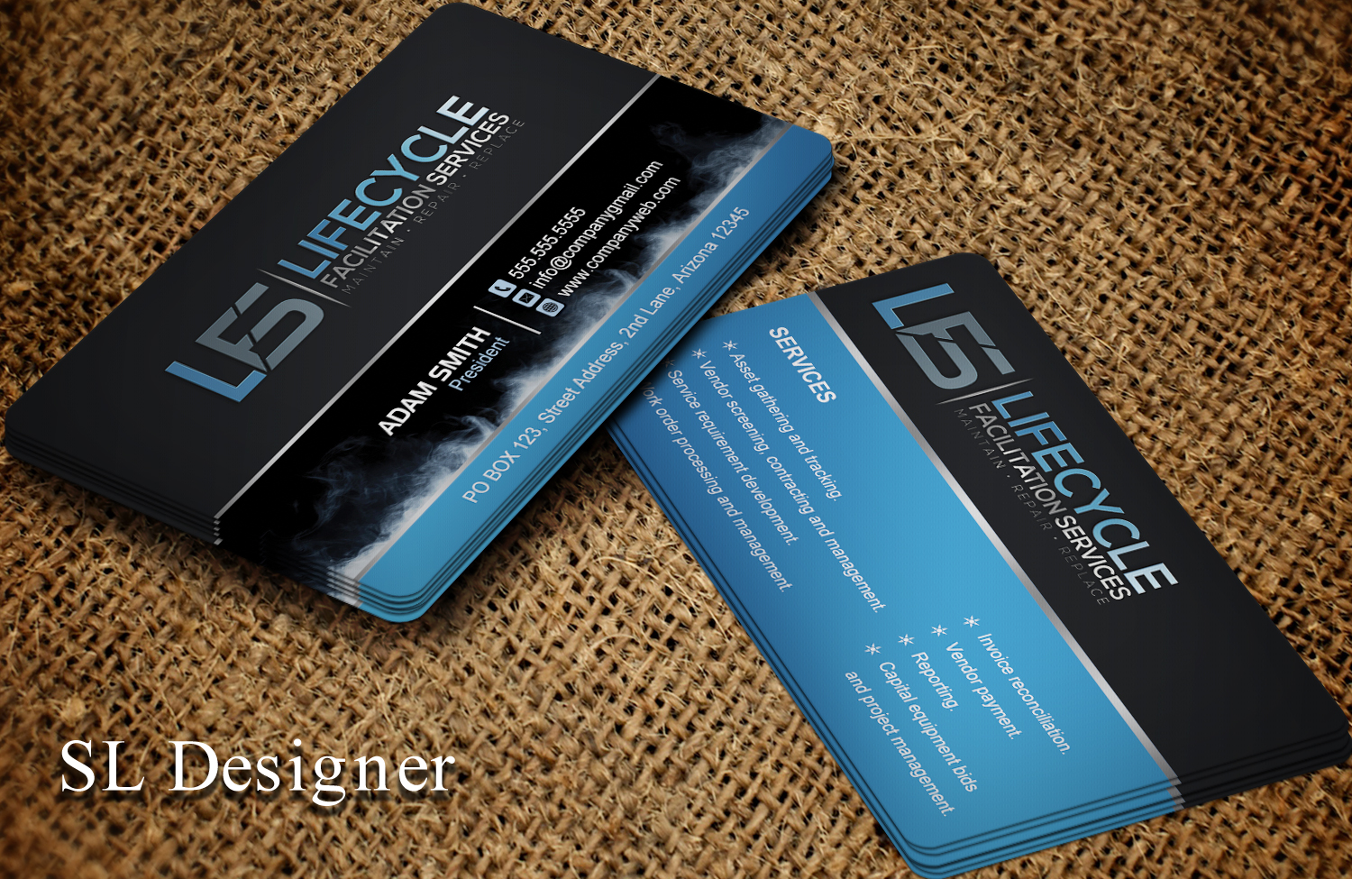 Business Card Design by SL Designer for this project | Design #23282295