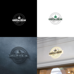 Green Freak Apparel | Logo Design by nomnome