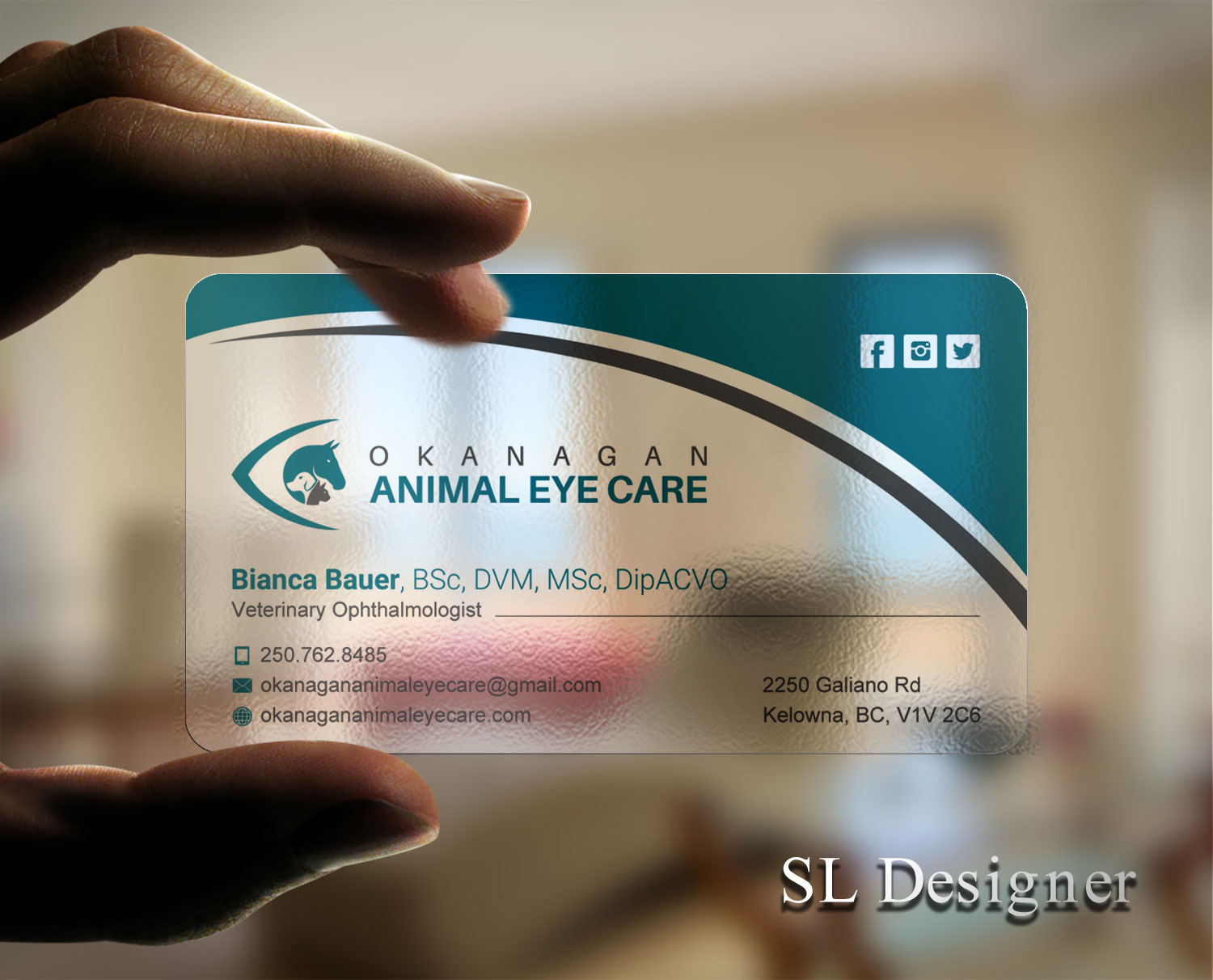 Business Card Design by SL Designer for this project | Design #23289448