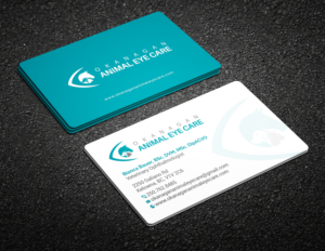 Animal Eye Clinic needs a Business card | Visitenkarten-Design von R.design