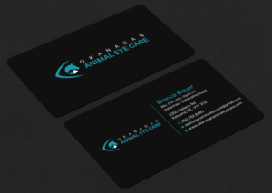 Animal Eye Clinic needs a Business card | Visitenkarten-Design von Uttom 2