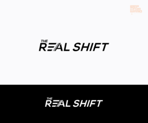 The Real Shift | Logo Design by step forward 2
