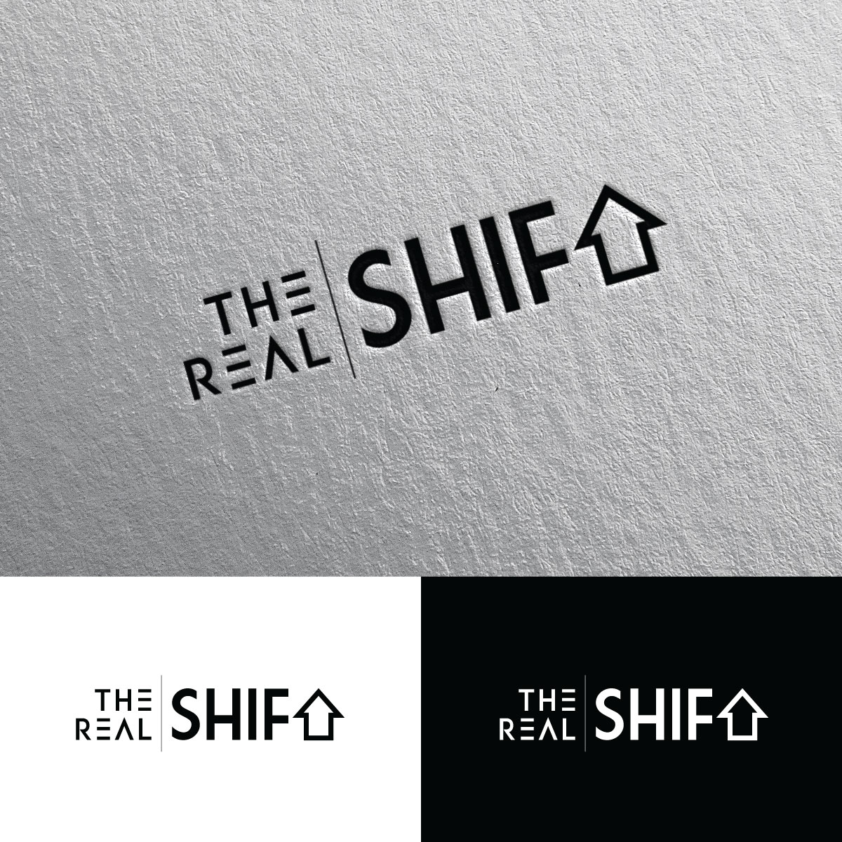 Logo Design by Rii for The real shift | Design #23286566