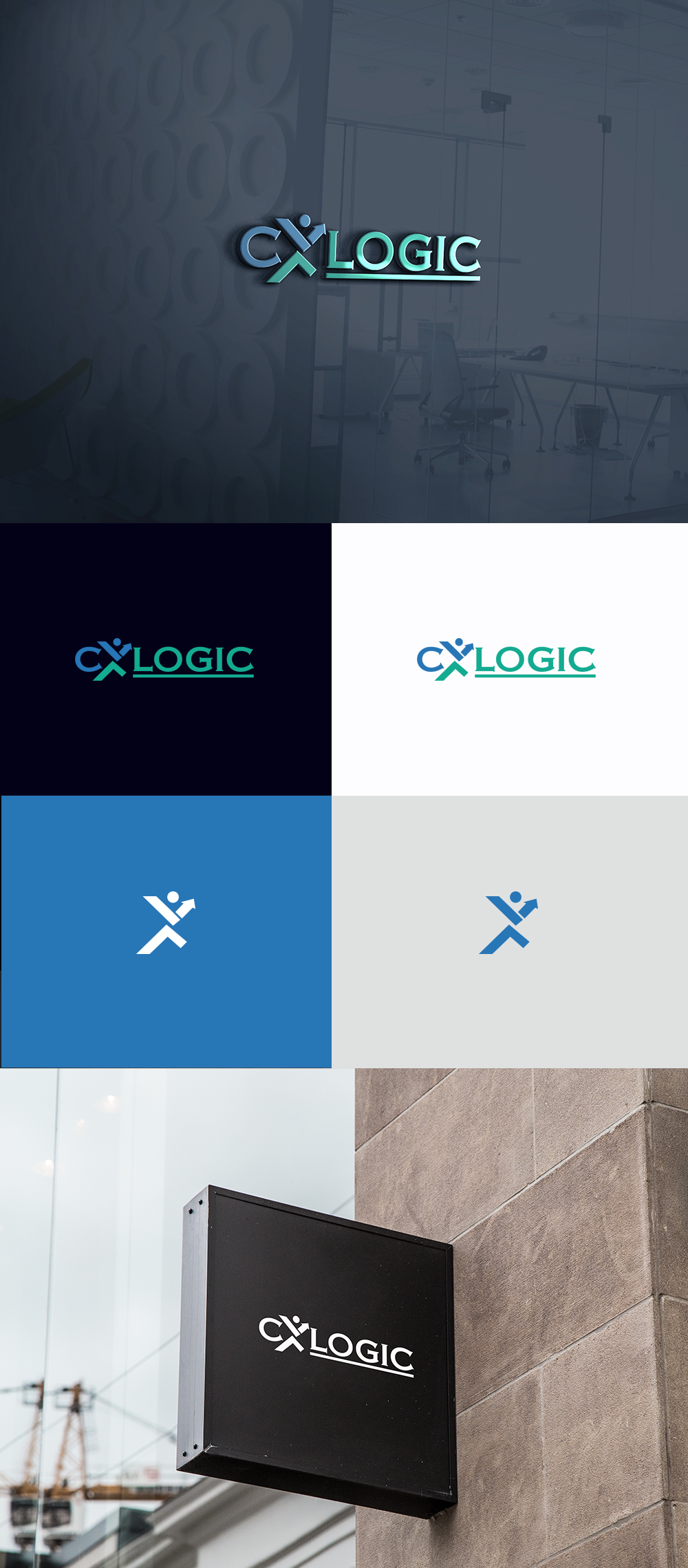 Logo Design by CreativeFlows 2 for CXLogic | Design #23301312