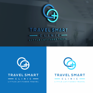 Travel Smart Clinic; Little Latitudes Travel | Logo Design by ZiangArt_Studio