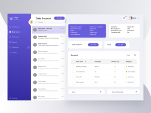 Enterprise Application UI beautification | Web Design by azka 4