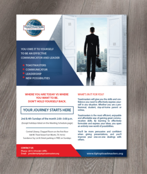 Toastmaster | Flyer-Design von alex989
