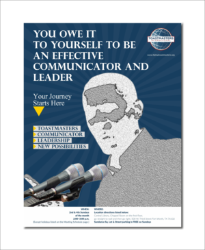 Toastmaster | Flyer Design by Fine Graphics House
