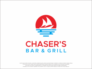 CHASER'S Bar & Grill | Logo Design by nusdofficial