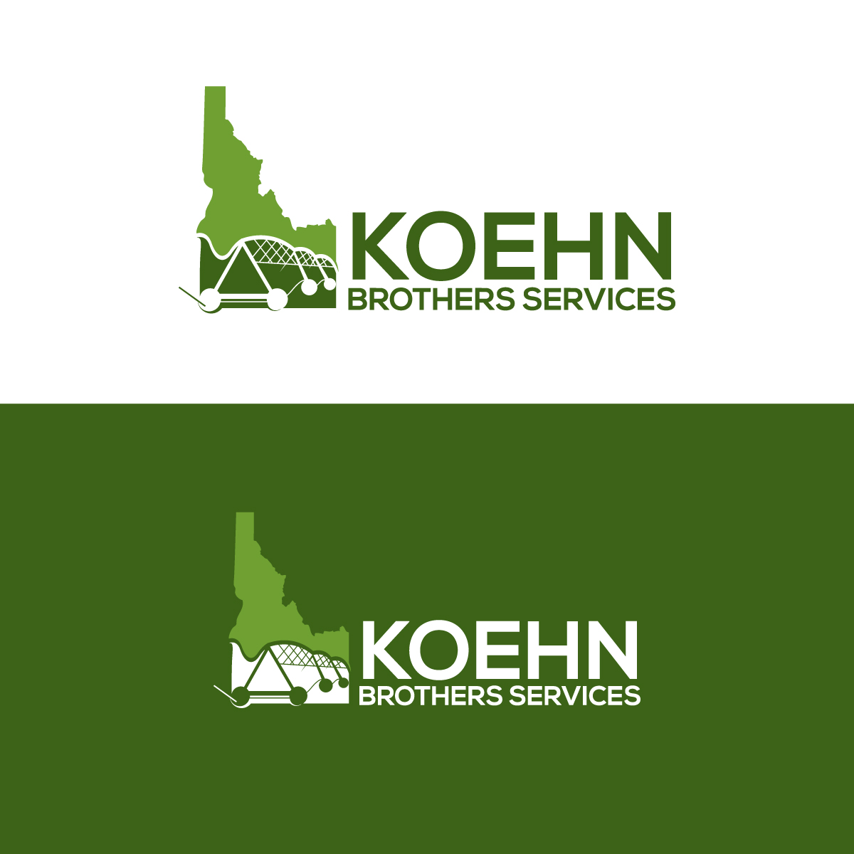 Logo Design by Graphic Bricks for Koehn Brothers Services | Design #23293464