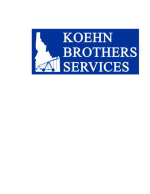 Logo Design by Tarotski for Koehn Brothers Services | Design: #23294362